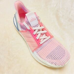 Adidas Women's UltraBoost 19 'True Pink' Athletic Sneakers